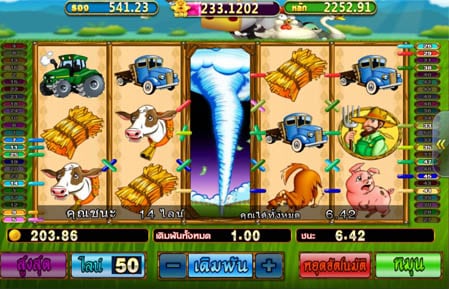 เกมสล็อต Pussy888 Triple Twister