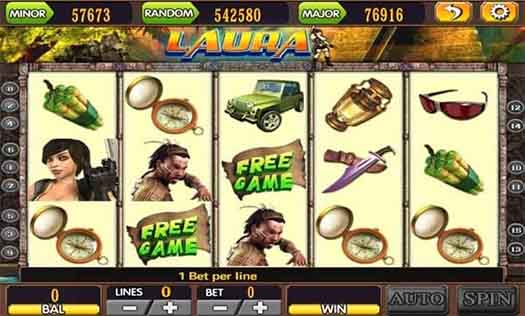 Game Laura slot online