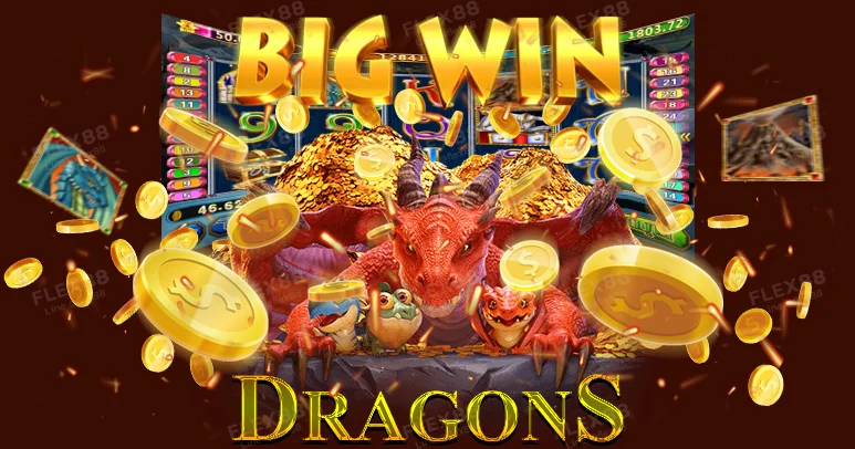 รีวิวเกมสล็อตออนไลน์ Dragons จากค่าย Pussy888