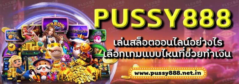 Pussy888 เล่นสล็อตออนไลน์อย่างไร เลือกเกมแบบไหนที่ช่วยทำเงิน