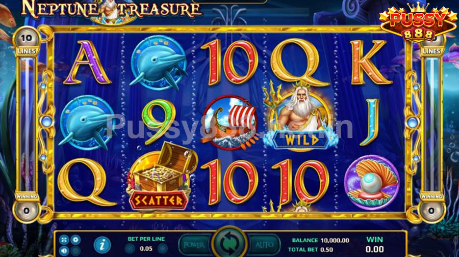 รีวิวเกม Neptune treasure